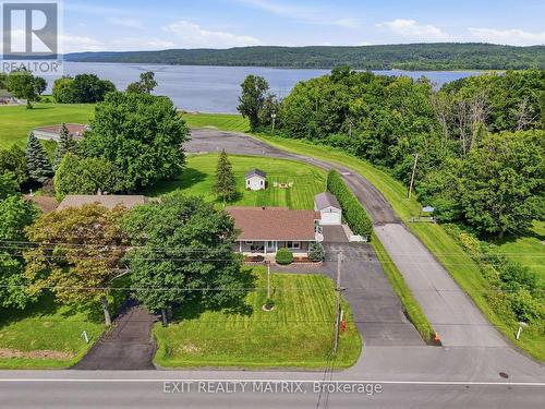 554 Front Road, Champlain, ON - Outdoor With Body Of Water With View