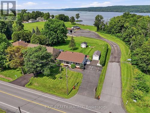 554 Front Road, Champlain, ON - Outdoor With Body Of Water With View