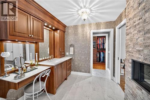 11 Christman Court, Markham, ON - Indoor With Fireplace