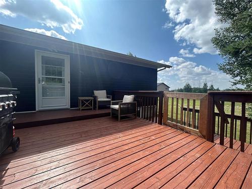 112 Berg Crescent, Russell, MB - Outdoor With Deck Patio Veranda With Exterior