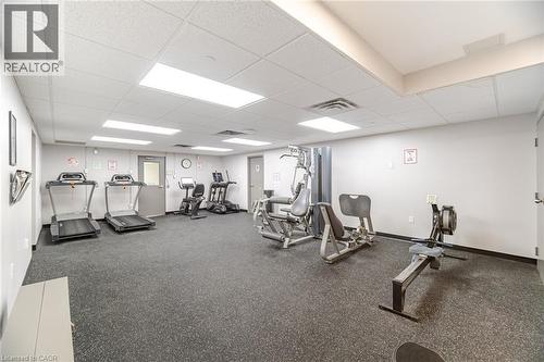 1201 North Shore Boulevard E Unit# 1001, Burlington, ON - Indoor Photo Showing Gym Room
