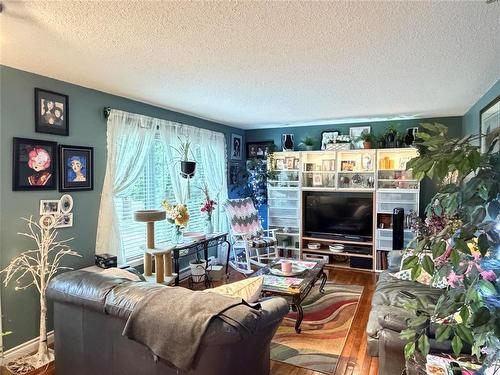 545 3Rd Avenue, Rivers, MB - Indoor Photo Showing Living Room With Fireplace