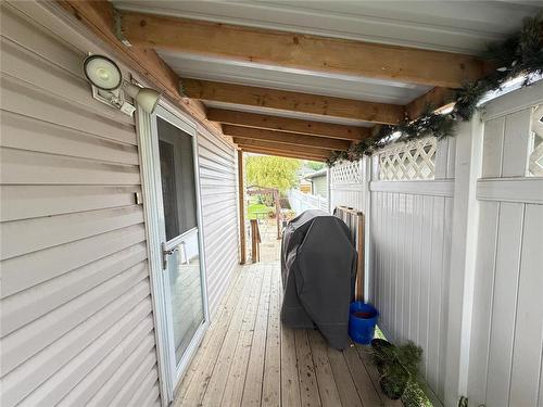545 3Rd Avenue, Rivers, MB - Outdoor With Deck Patio Veranda With Exterior