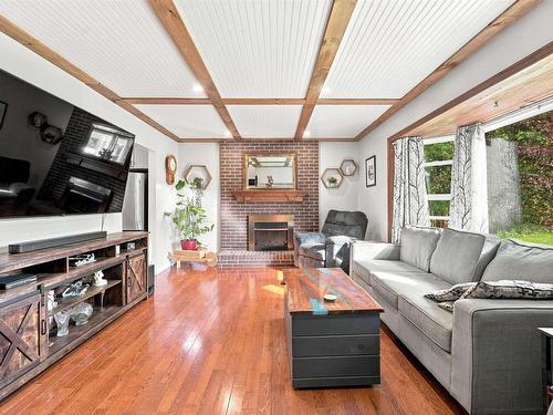 39 Delmerle Drive, Whites Lake, NS - Indoor Photo Showing Living Room With Fireplace