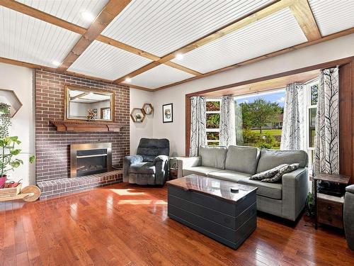 39 Delmerle Drive, Whites Lake, NS - Indoor Photo Showing Living Room With Fireplace