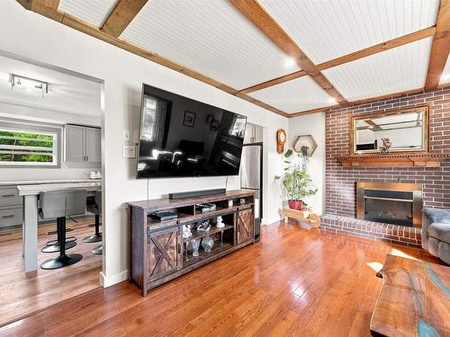 39 Delmerle Drive, Whites Lake, NS - Indoor Photo Showing Living Room With Fireplace