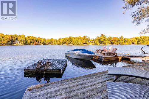 8 Firefly Way, Seguin, ON - Outdoor With Body Of Water With Deck Patio Veranda