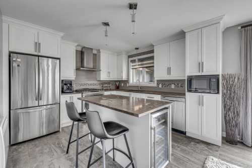 Cuisine - 254 Rue Hamel, Saint-Gilles, QC - Indoor Photo Showing Kitchen With Upgraded Kitchen