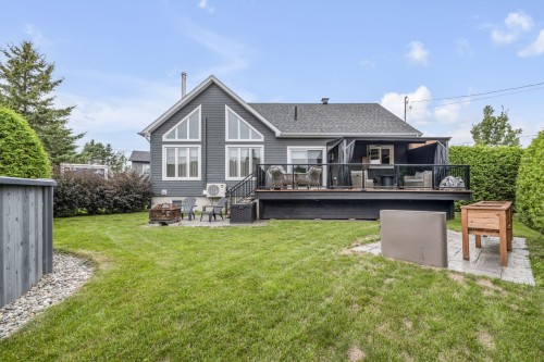 Face arrière - 254 Rue Hamel, Saint-Gilles, QC - Outdoor With Deck Patio Veranda