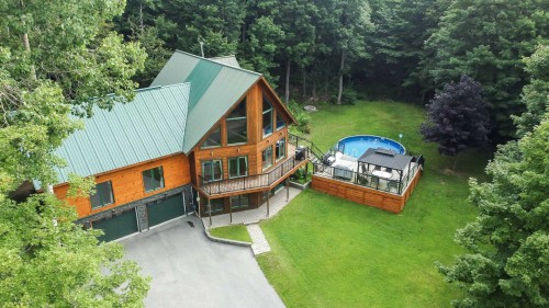 Autre - 1200 Route 309, L'Ange-Gardien, QC - Outdoor With Above Ground Pool