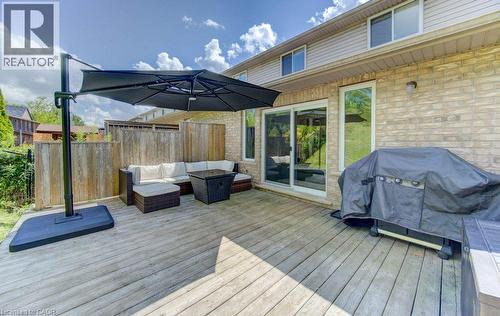 412 Tealby Crescent Unit# A, Waterloo, ON - Outdoor With Deck Patio Veranda With Exterior