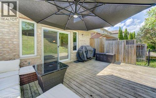 412 Tealby Crescent Unit# A, Waterloo, ON - Outdoor With Deck Patio Veranda With Exterior