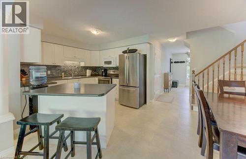 412 Tealby Crescent Unit# A, Waterloo, ON - Indoor Photo Showing Kitchen With Stainless Steel Kitchen
