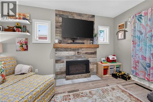 133 Shetland Street, Caledonia, ON - Indoor With Fireplace