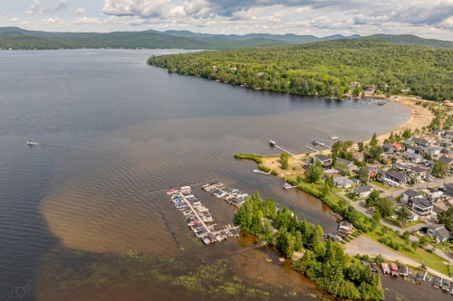 Port de plaisance (marina) - 29 Av. Du Soleil, Fossambault-Sur-Le-Lac, QC - Outdoor With Body Of Water With View