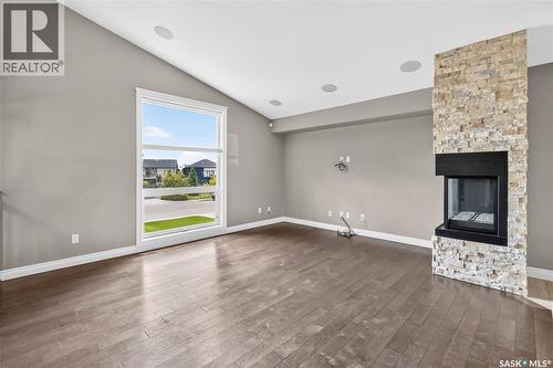 226 Mahabir Court, Saskatoon, SK - Indoor With Fireplace