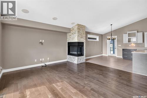 226 Mahabir Court, Saskatoon, SK - Indoor With Fireplace
