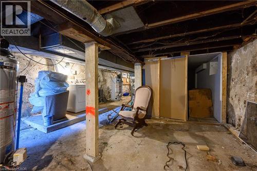 99 Leeming Street, Hamilton, ON - Indoor Photo Showing Basement
