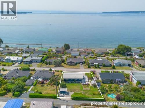 3848 Gordon Ave, Powell River, BC - Outdoor With Body Of Water With View