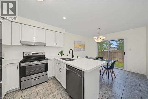 11 Sedona Court, Hamilton, ON - Indoor Photo Showing Kitchen With Double Sink