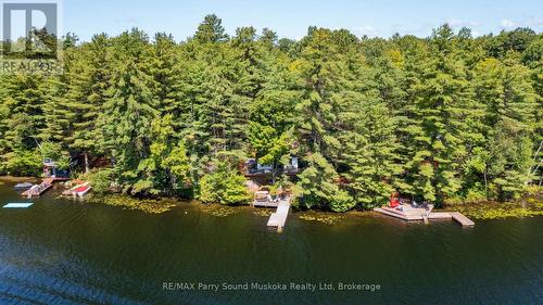 Cottage life begins here! - 4 Post Lane, Seguin, ON - Outdoor With Body Of Water
