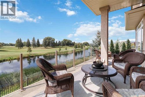102 602 Cartwright Street, Saskatoon, SK - Outdoor With Body Of Water With Deck Patio Veranda