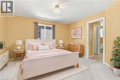 This photo is Staged - 11 Lockwood Street, Cambridge, ON - Indoor Photo Showing Bedroom
