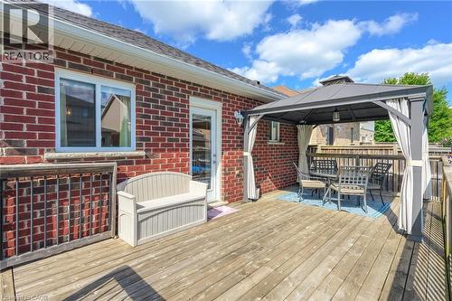 11 Lockwood Street, Cambridge, ON - Outdoor With Deck Patio Veranda