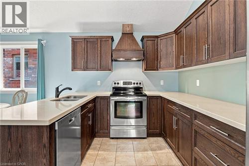 11 Lockwood Street, Cambridge, ON - Indoor Photo Showing Kitchen With Stainless Steel Kitchen With Double Sink