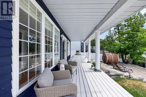 Rear Deck - 10 Lundy Lane, Tiny, ON - Outdoor With Deck Patio Veranda With Exterior