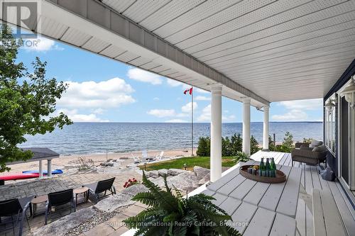 10 Lundy Lane, Tiny, ON - Outdoor With Body Of Water With Deck Patio Veranda With Exterior