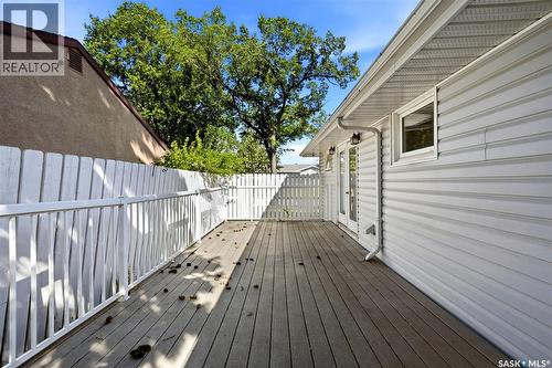 1410 4Th Avenue N, Regina, SK - Outdoor With Deck Patio Veranda With Exterior