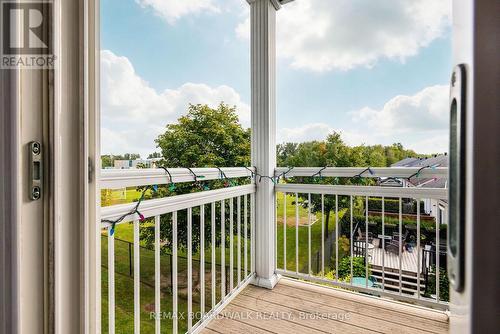 Private Balcony overlooking Tranquil Greenery - 312 Galston Private, Ottawa, ON 