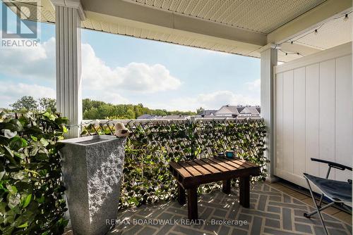 2nd Private Balcony to enjoy peaceful tree views - 312 Galston Private, Ottawa, ON 