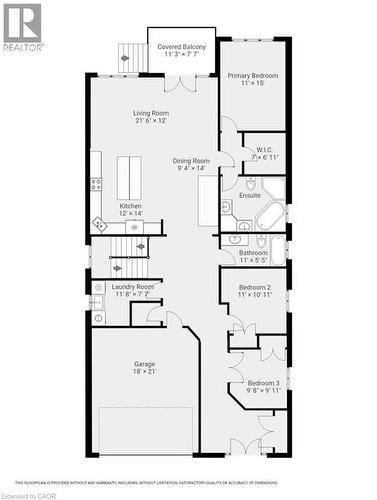 View of room layout - 205 Paige Place, Kitchener, ON 