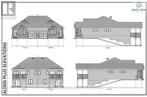 Builders Renderings Alden Plus elevation - 52 Whitcomb Crescent, Smiths Falls, ON 