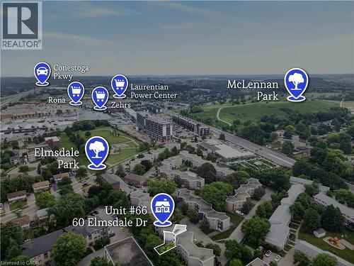60 Elmsdale Drive Unit# 66, Kitchener, ON 