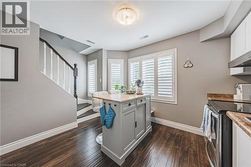 Wood-finish flooring throughout - 266 Limeridge Road E Unit# 3, Hamilton, ON 
