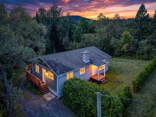 Aerial View - 908 Route Morin, Val-David, QC 
