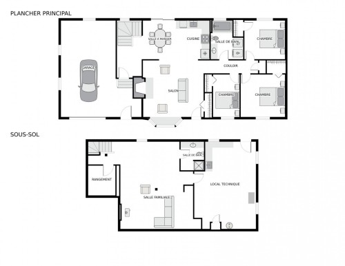 Floor Plan - 542 Rue Beaulne, Prévost, QC 