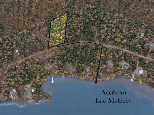 Photo aérienne - 2E Rang N.-E., Mandeville, QC 