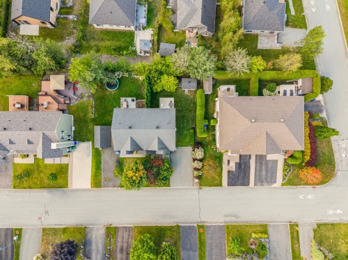 Aerial View - 485 Rue St-Alphonse S., Magog, QC 