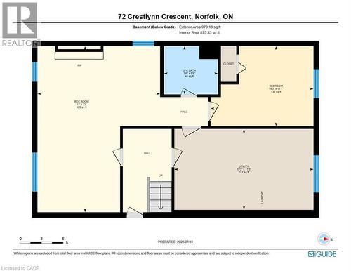 Floor plan - 72 Crestlynn Crescent, Simcoe, ON 