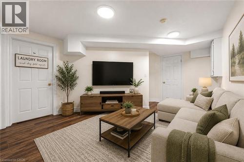Wood-finish flooring throughout - 495 Brigantine Drive, Waterloo, ON 