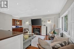 view into family room - 