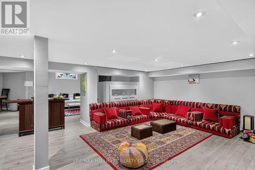 One side of the recreation room - 11 Taj Court, Ottawa, ON 