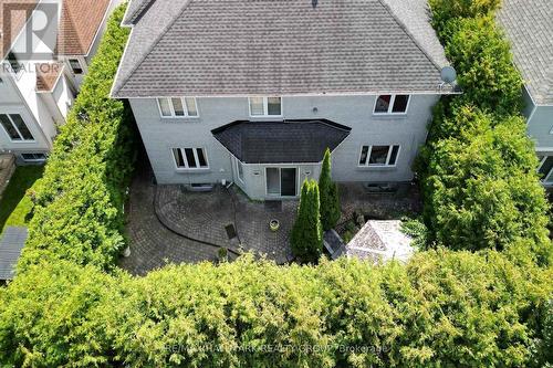 Aerial view of backyard - 11 Taj Court, Ottawa, ON 