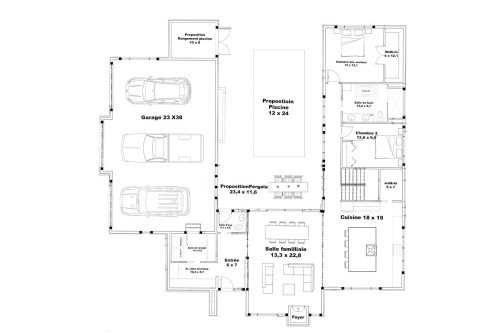 Floor Plan - Ch. De L'Envolée, L'Ange-Gardien, QC 