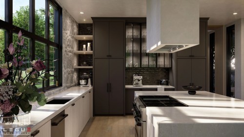 Kitchen - Ch. De L'Envolée, L'Ange-Gardien, QC 