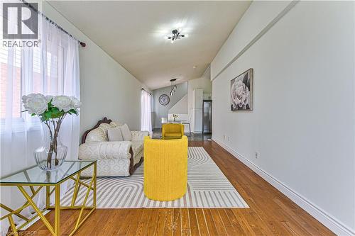 Hardwood flooring throughout the main living area - 168 Copper Leaf Street, Kitchener, ON 